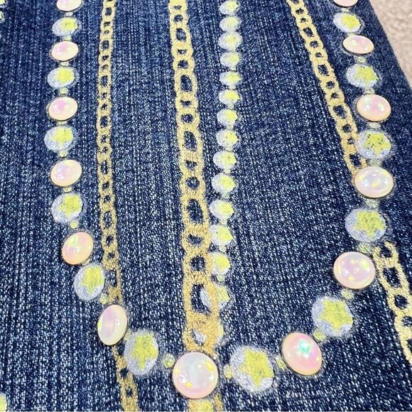 Baby Phat Y2K Embellished Bow Pocket Jeans - Picture 5 of 16